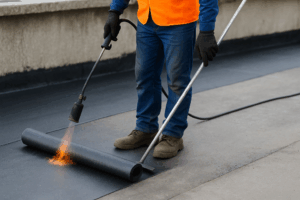 Assurance décennale étanchéité lors de la pose d’une membrane sur toiture terrasse
